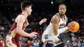 Cooper Guides South Carolina to a 70-43 victory over Elon
